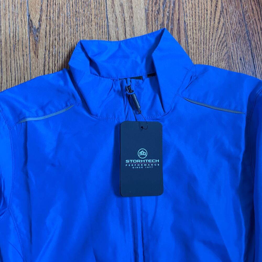 Stormtech Performance NWT Azure Blue Full Zip Jacket Size S
